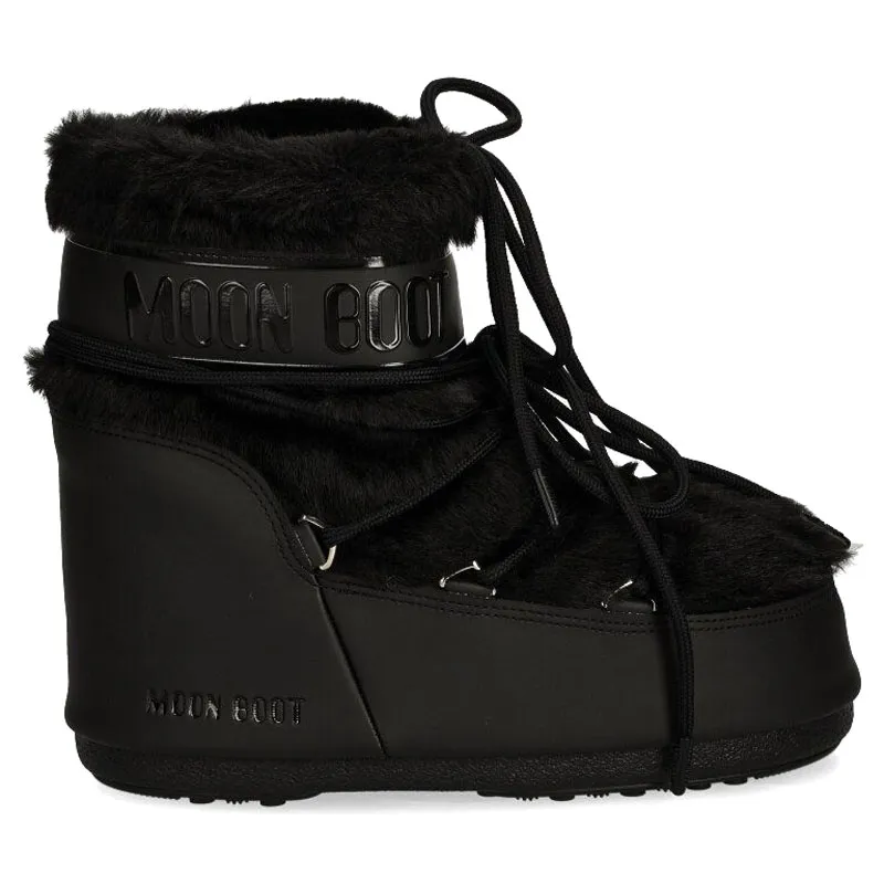 MOON BOOT CIZME MB ICON LOW FAUX FUR ZA ZENE