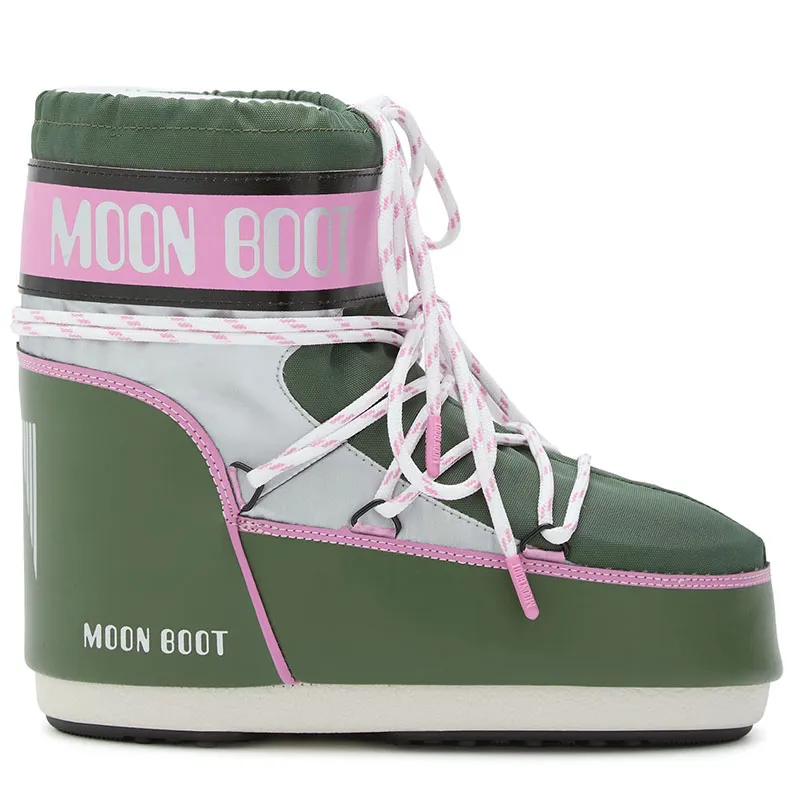 MOON BOOT ?IZME MB GREEN/SILVER/PINK ZA ŽENE