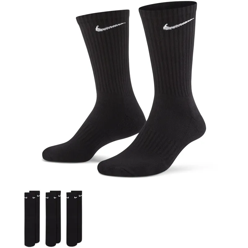 NIKE CARAPE U NK EVERYDAY CUSH CREW 3PR - 132 UNISEX