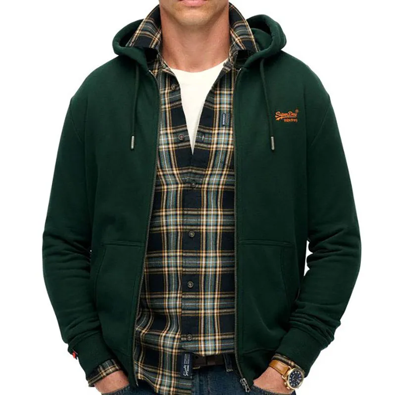SUPERDRY DUKS ESSENTIAL LOGO ZIP HOODIE HB ZA MUŠKARCE