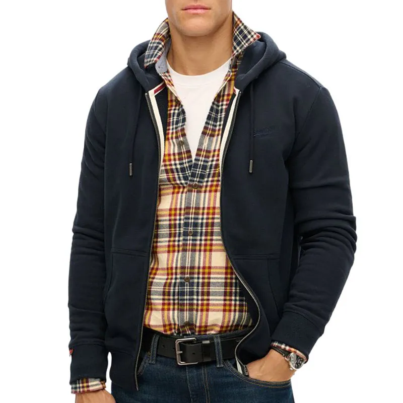 SUPERDRY DUKS ESSENTIAL LOGO ZIP HOODIE HB ZA MUŠKARCE