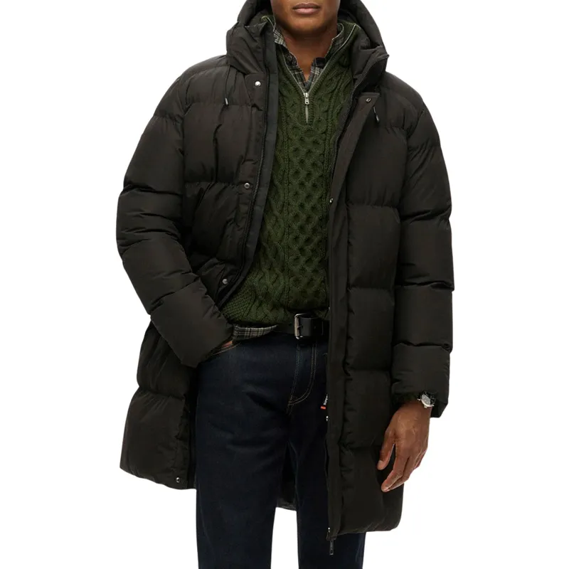 SUPERDRY JAKNA HOODED SPORTS PUFFER MID JKT ZA MUŠKARCE