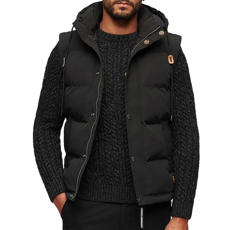 SUPERDRY PRSLUK EVEREST HOODED PUFFER GILET ZA MUŠKARCE