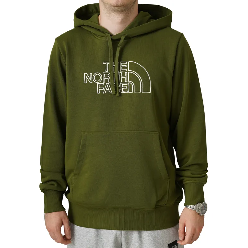 THE NORTH FACE DUKS M DREW PEAK LIGHT HOODIE WOODLAND GREEN/TNF WHIT ZA MUŠKARCE