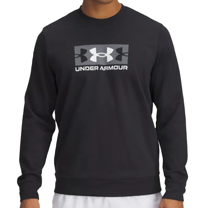 UNDER ARMOUR DUKS UA RIVAL TERRY LOGO CREW Q2 ZA MUŠKARCE