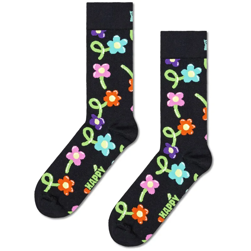 ZENSKE HAPPY SOCKS CARAPE BALLOON FLOWER SOCK