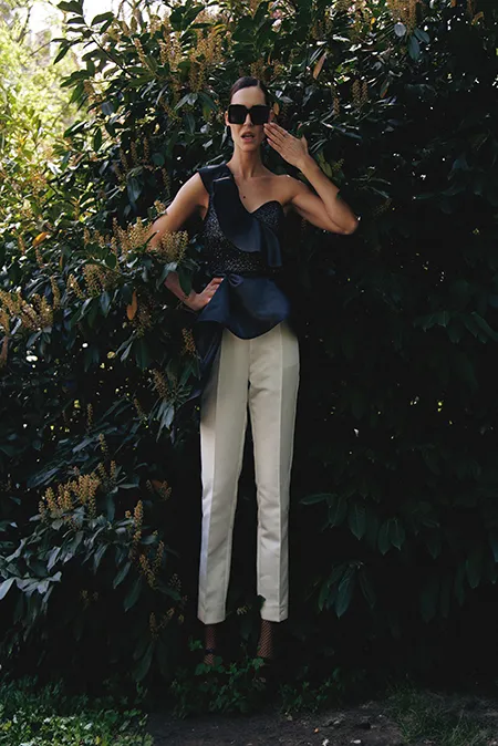 Asimetrični top sa diskretnim šljokicama