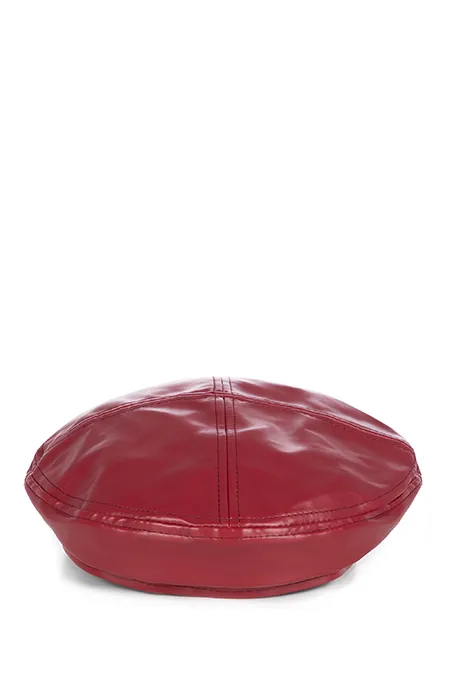 Beretka od eko kože