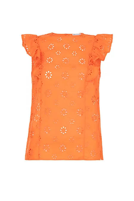Bluza sa rupičastim vezom