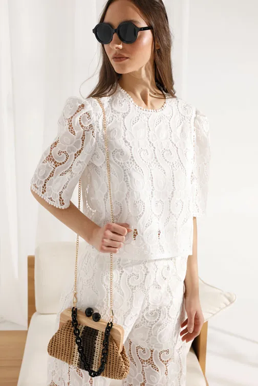 Letnja bluza sa vezom
