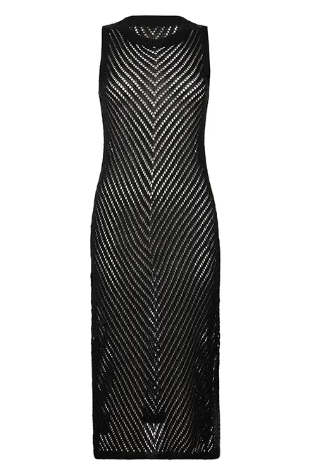 Mrežasti kaftan bez rukava