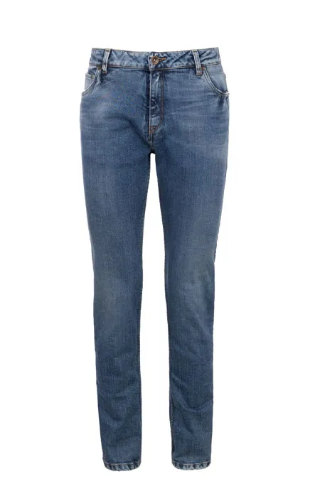 Muške farmerke uskog kroja od pamučnog teksasa