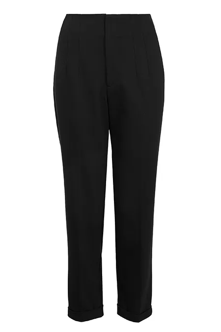 Pantalone visokog struka sa skrivenim rajsferšlusom