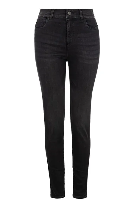 Uske ženske farmerke dubokog struka