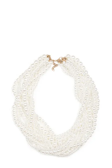 Višestruka ogrlica sa biserima