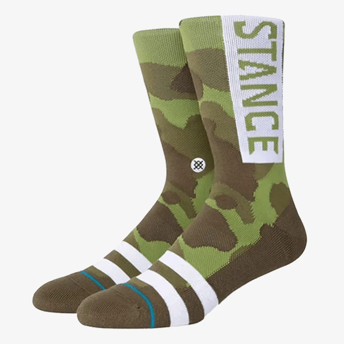 STANCE Nogavice M556D17OGG-CAM STANCE OG CREW CAM L