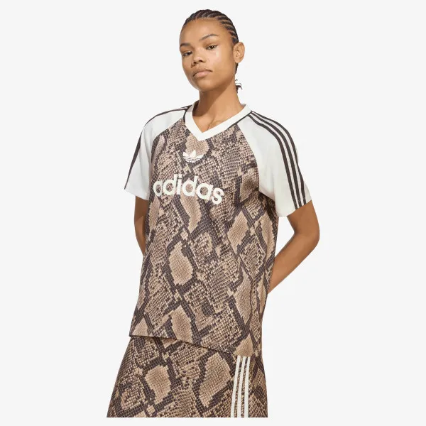 ADIDAS Dres Snake Print Satin