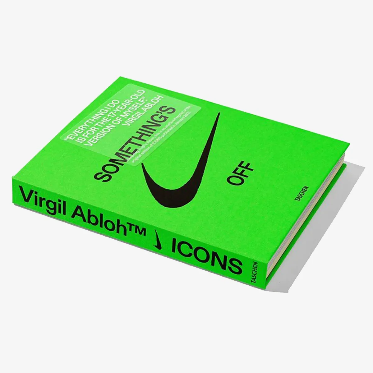 KNJIGA Virgil Abloh. Nike. ICONS