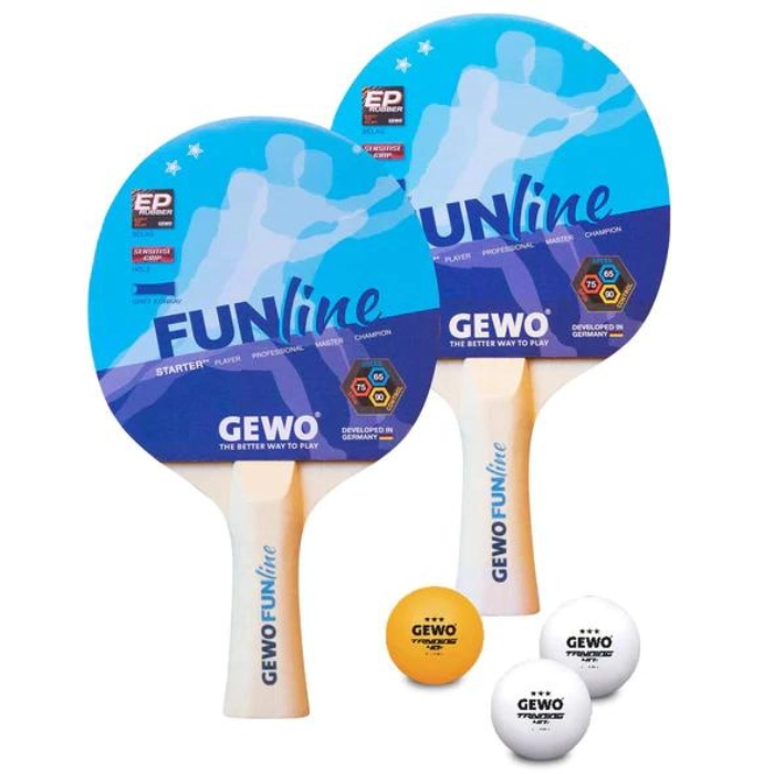 GEWO Set Reketa za Stoni Tenis DOUBLE FUN
