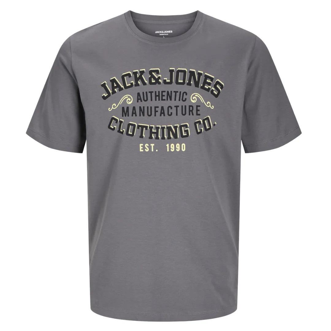 Jack & Jones Siva LOGO TEE SS majica