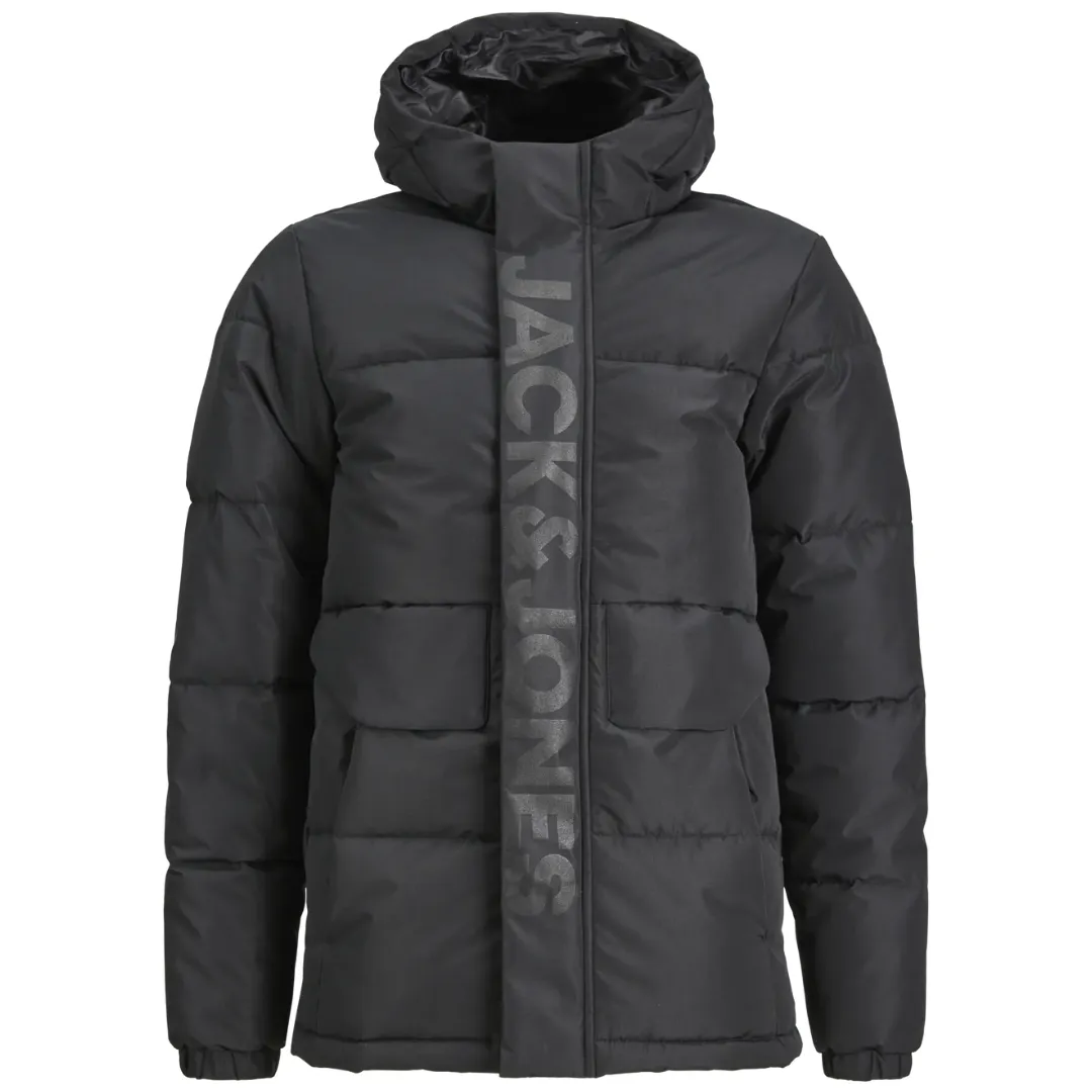 J&J Crna Dečija Jakna JCOSPEED PUFFER