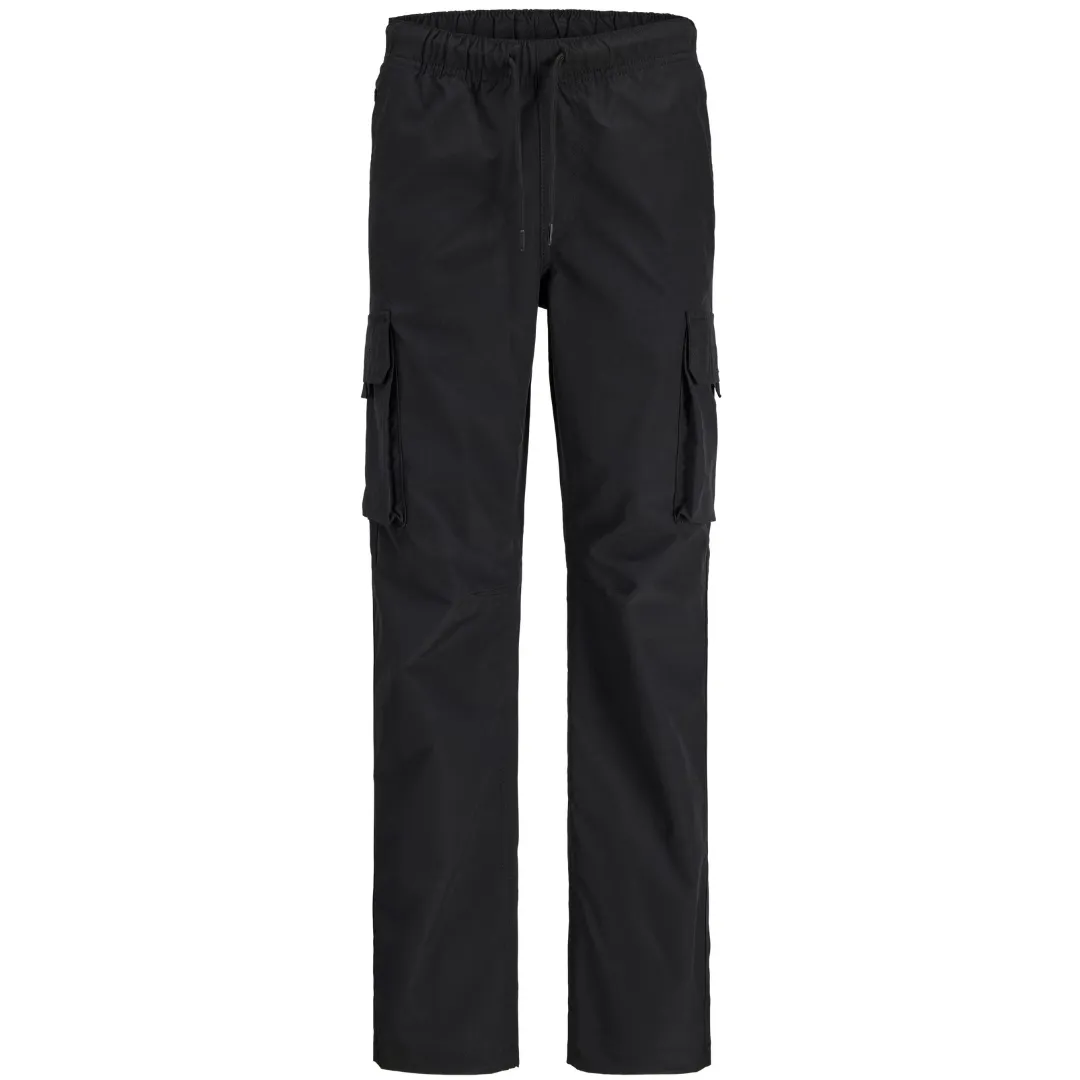 J&J Crne Dečije Pantalone JPSTKANE IVAN TECH CARGO JOGGER JNR