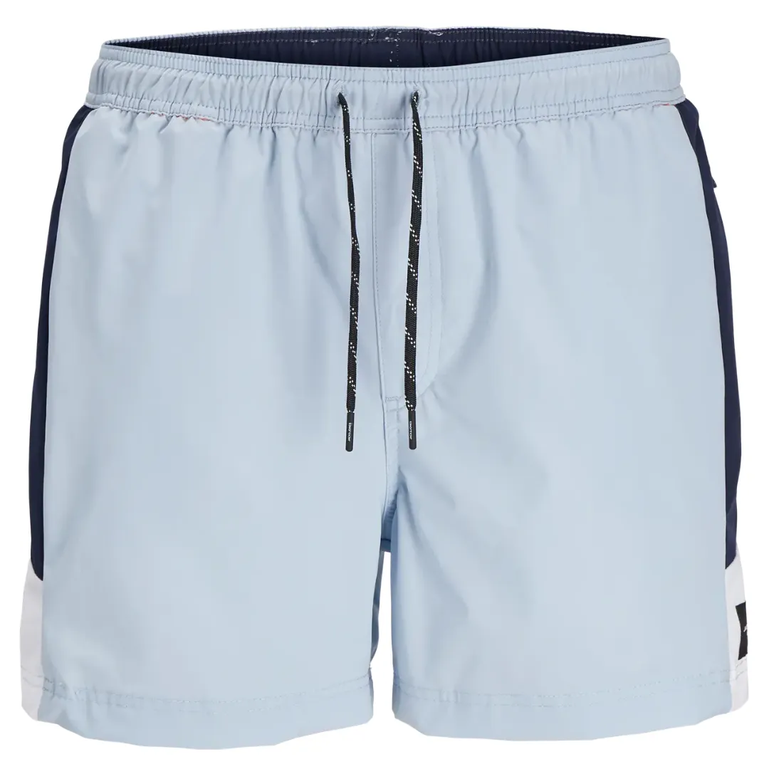 J&J Svetlo  Plavi Muški Šorts JPSTMAUI SWIM BLOCKED ZIP