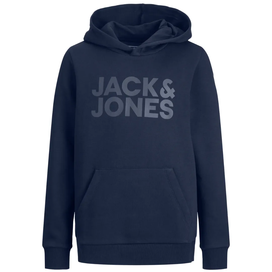J&J Teget Dečiji Duks JJECORP LOGO SWEAT HOOD