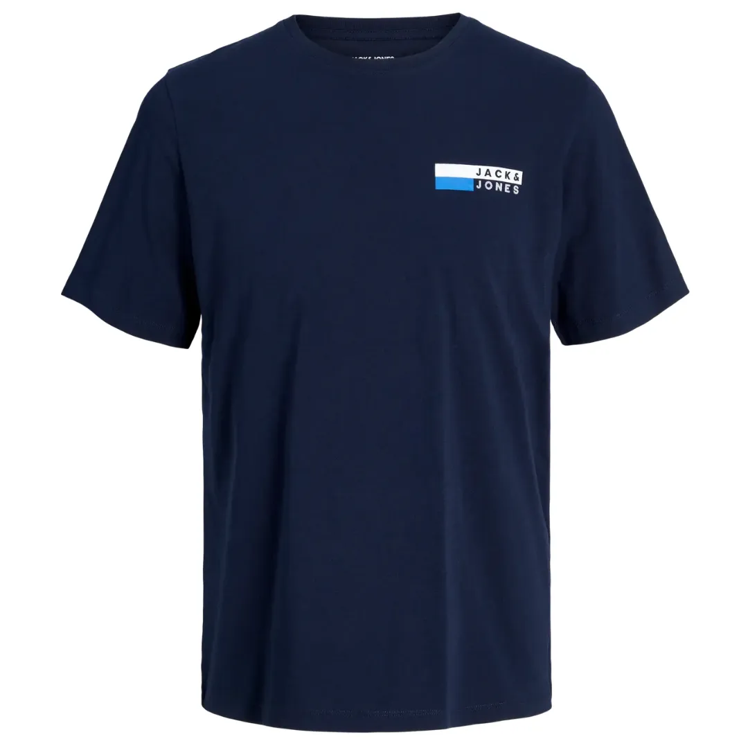 J&J Teget Muška Majica JJECORP SMALL LOGO TEE PLAY SS O-NECK NOOS