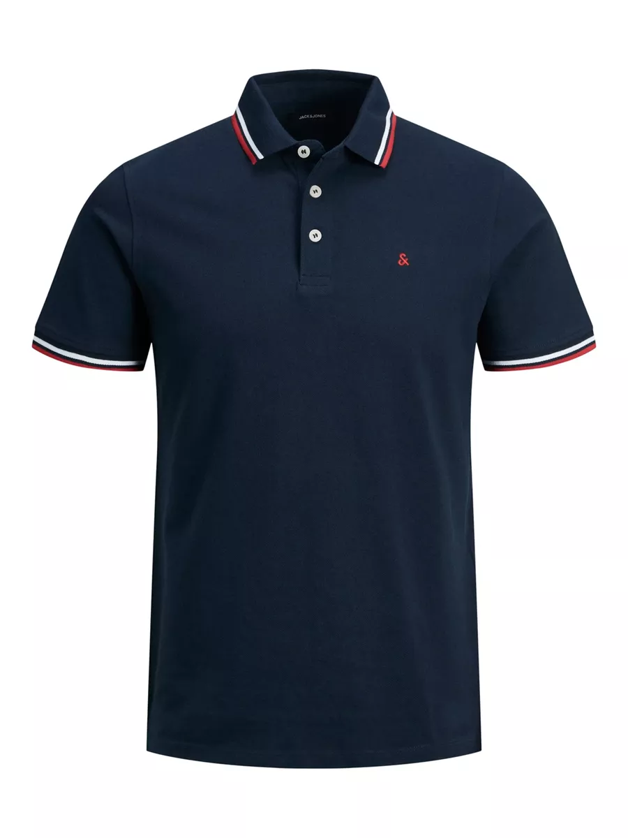 J&amp;J Teget Muška Polo Majica JJEPAULOS POLO SS
