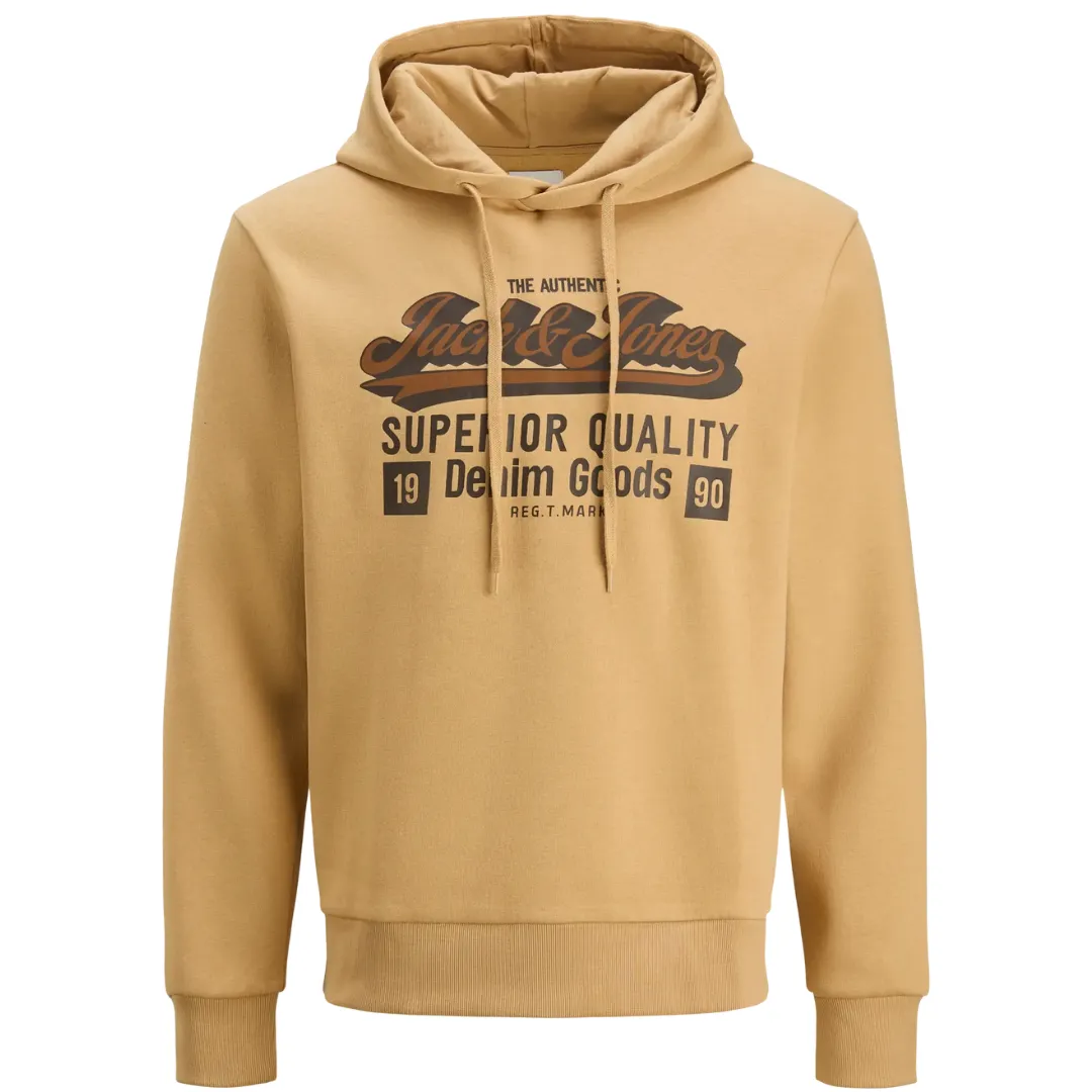 J&J Žuti Muški Duks JJELOGO SWEAT HOOD