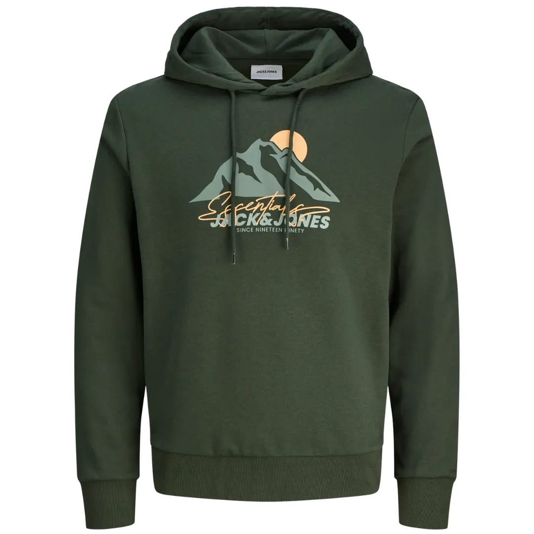 J&J Zeleni Muški Duks JJSUN Sweat Hood
