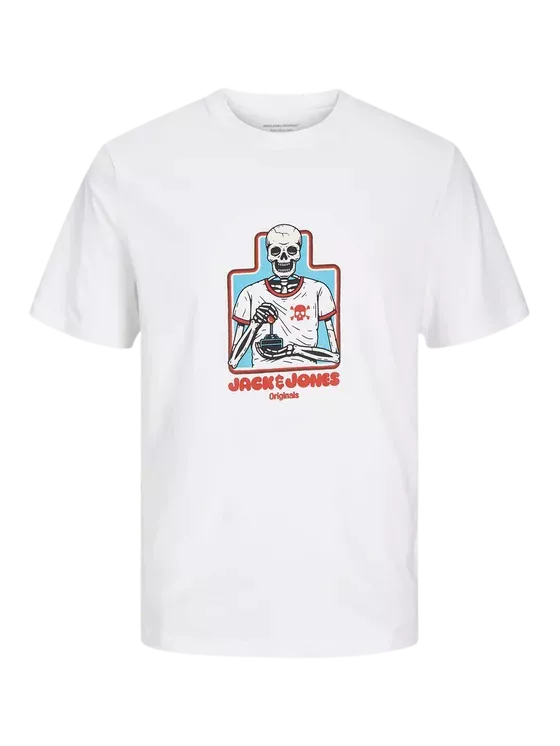 JOREIGHT SKULL TEE SS CREW NECK