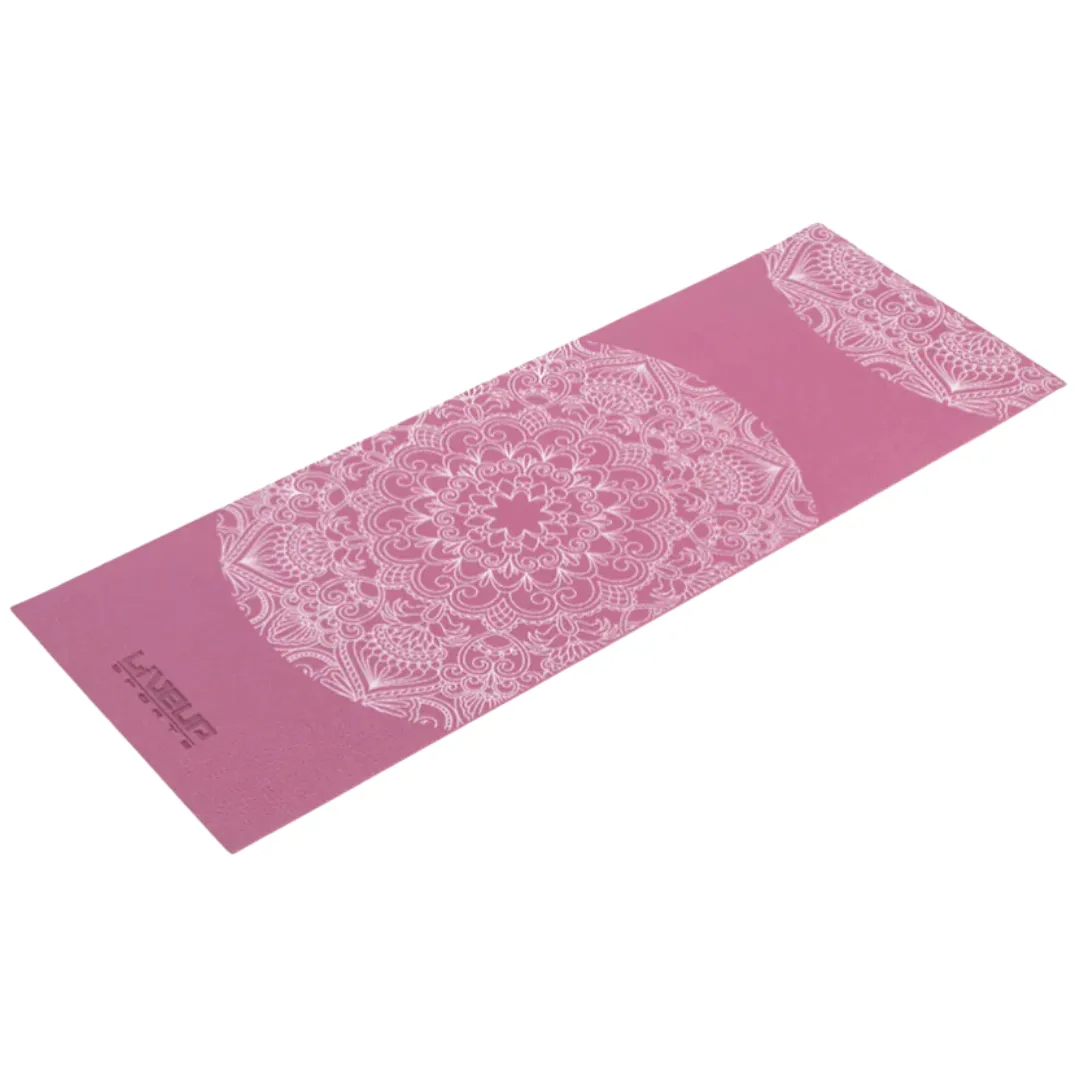 LIVE UP Roze Joga Prostirka 6 mm
