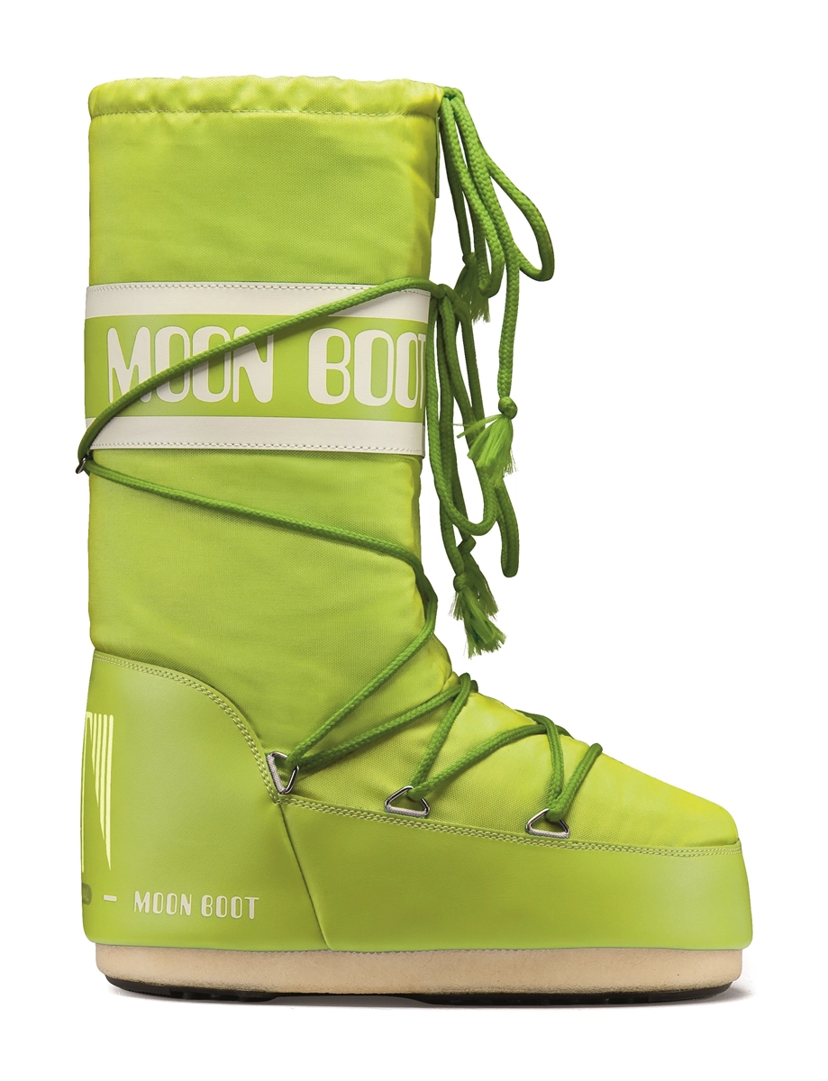 MOON BOOT NYLON LIME