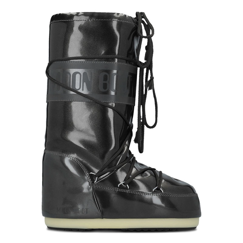 MOON BOOT VINILE MET. BLACK