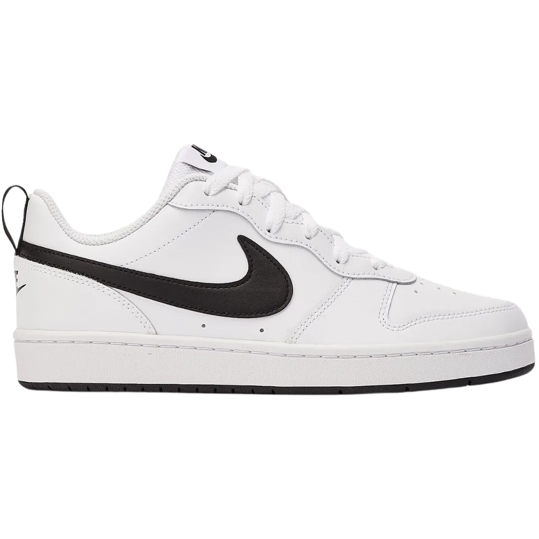 NIKE Bele Patike COURT BOROUGH LOW 2 'White Black'