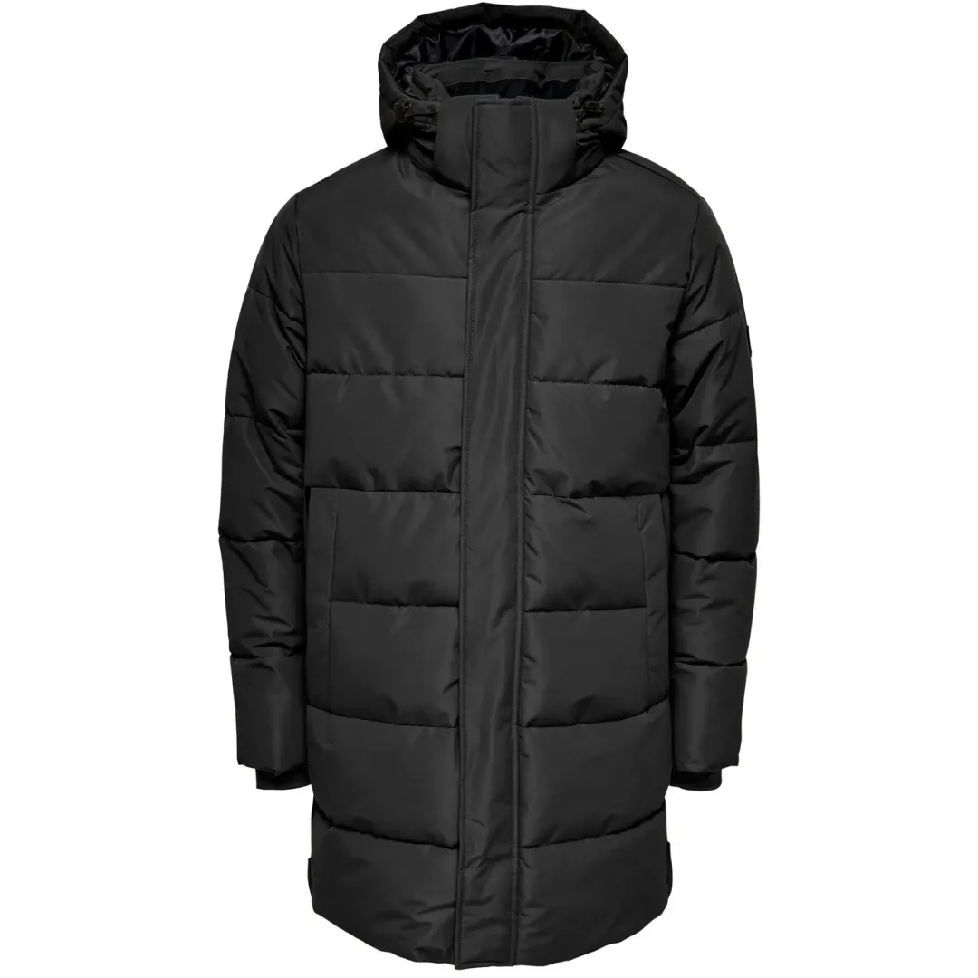 O&S Crna Muška Jakna ONSCARL LIFE LONG