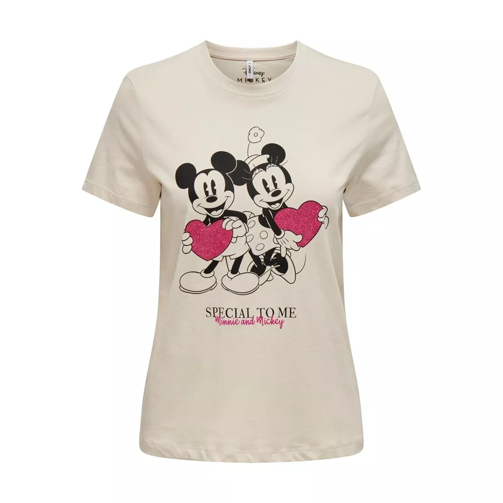 ONLMICKEY LIFE REG S/S VALENTINE TOP JRS