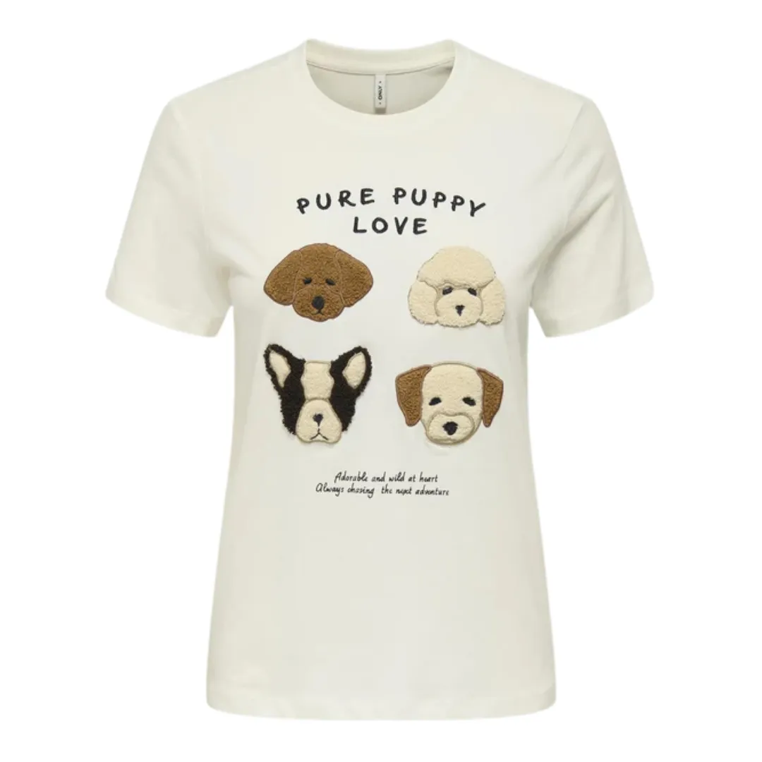 ONLY Bež Ženska Majica ONLTERESA TEDDY TOP