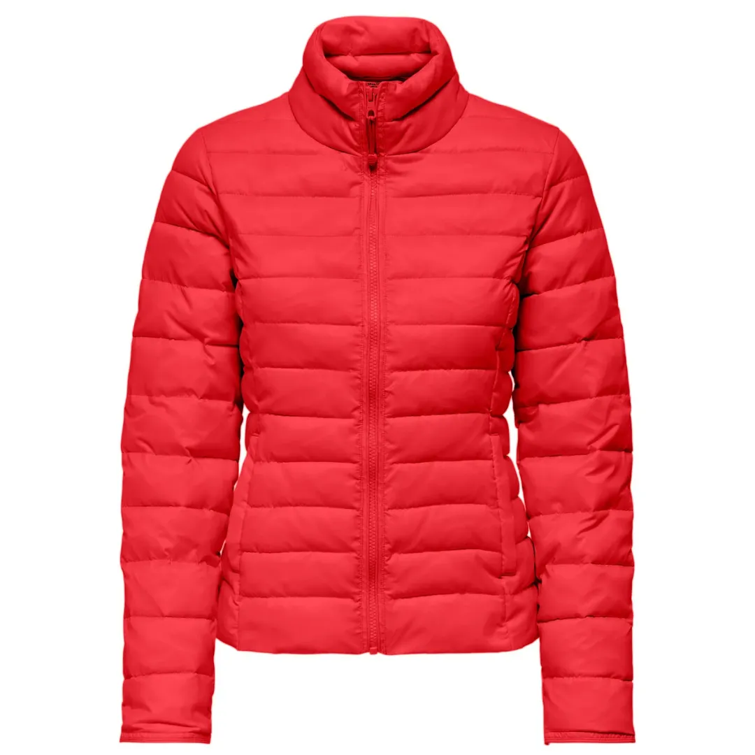 ONLY Crvena Ženska Jakna ONLNEWTAHOE QUILTED