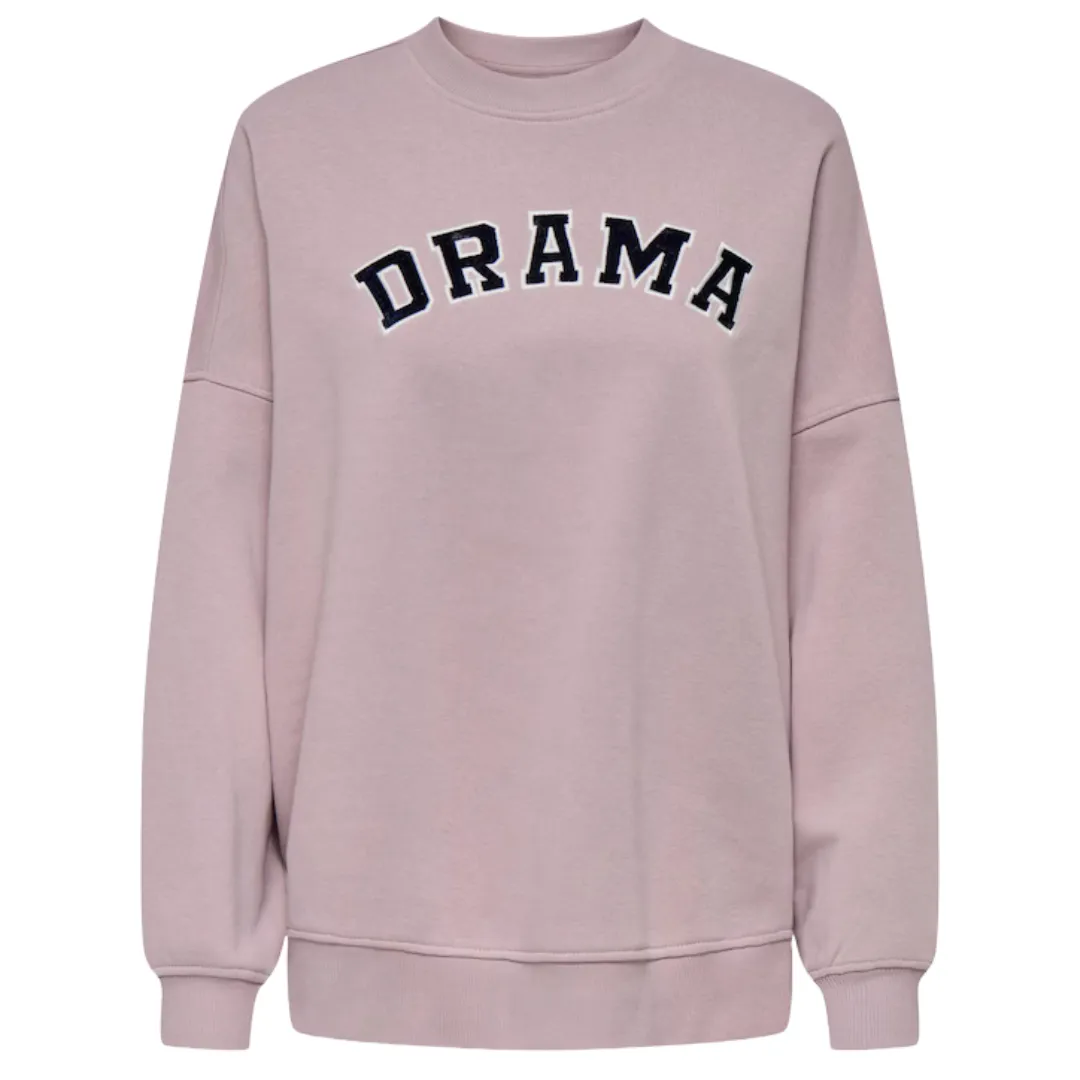 ONLY Roze Ženski Duks ONLKAITLYN