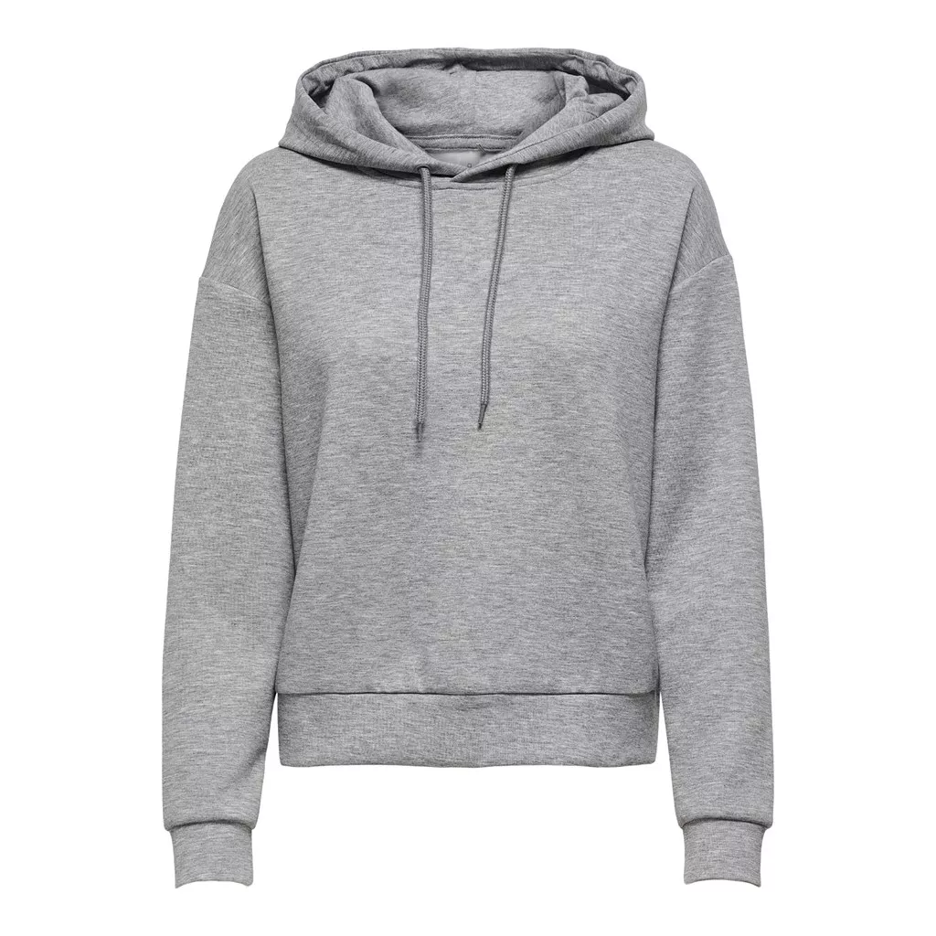 ONLY Sivi Ženski Duks ONPLOUNGE LS