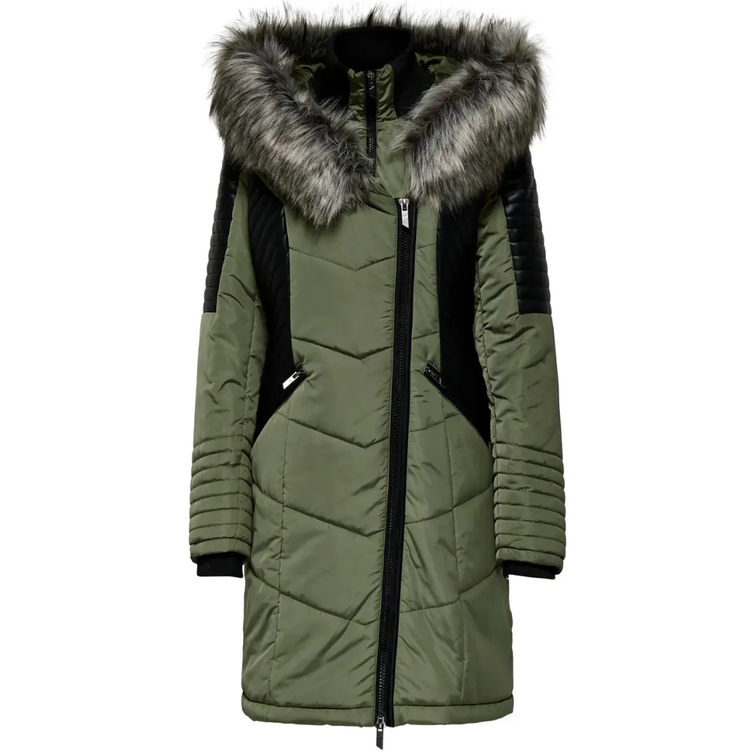 ONLY Zelena Ženska Jakna ONLNEWLINETTE