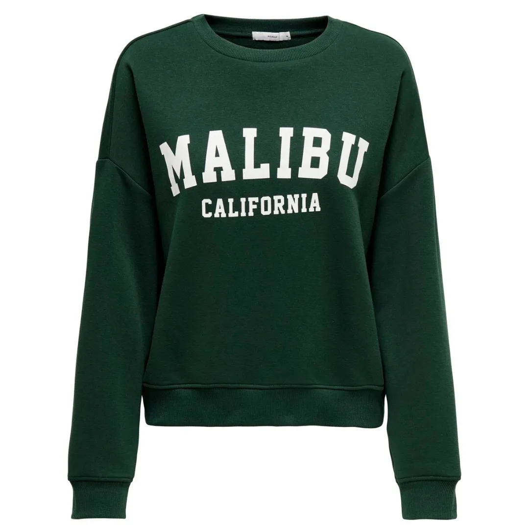 ONLY Zeleni Ženski Duks ONLSWEAT