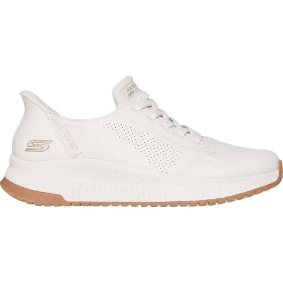 SKECHERS Bele Ženske Patike BOBS SQUAD 4
