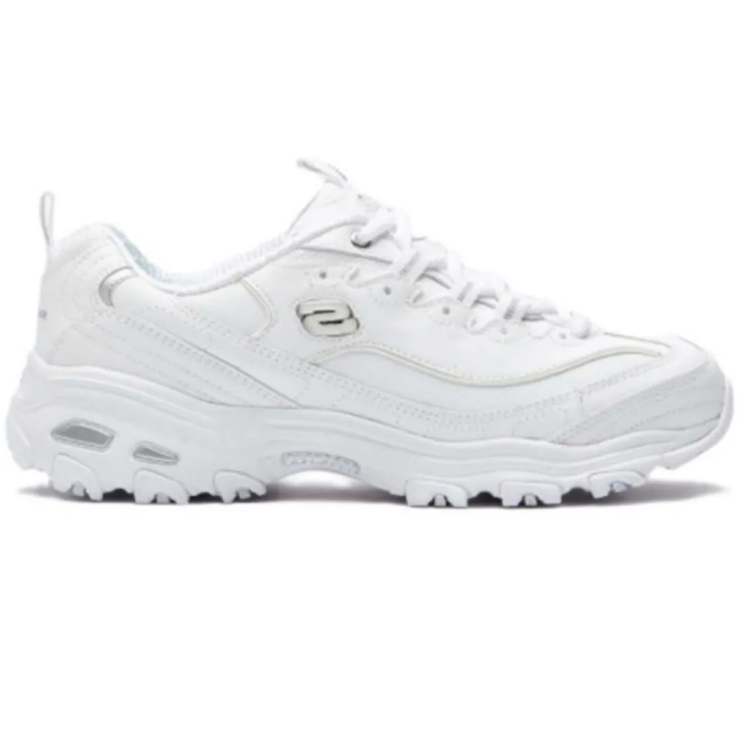 SKECHERS Bele Ženske Patike D'LITES FRESH START