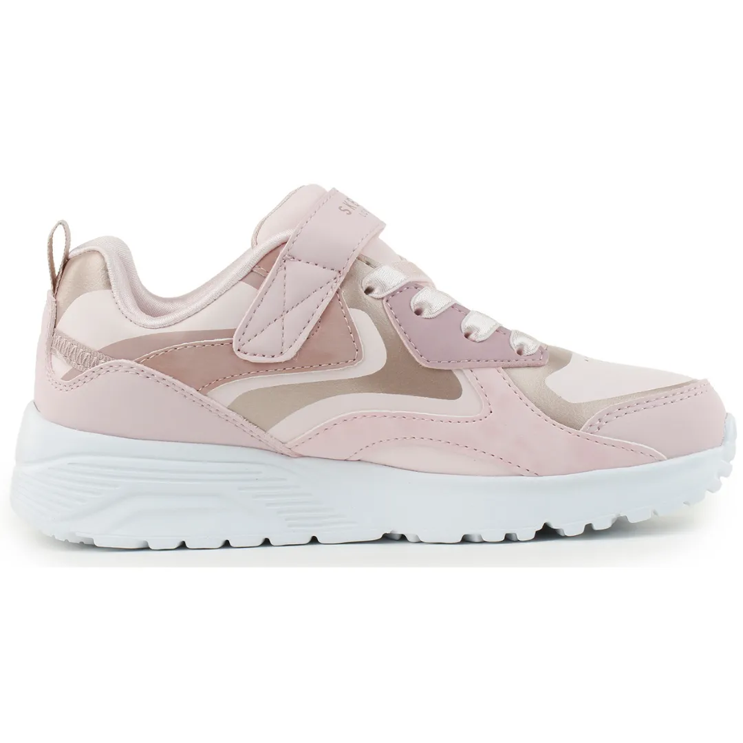 SKECHERS Roze Dečije Patike UNO LITE METALLIC BURST