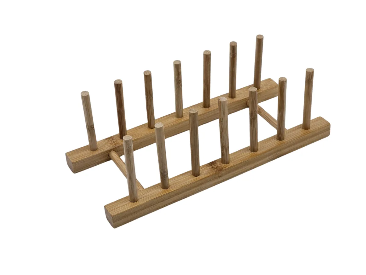 BAROK DRVENI STALAK ZA TANJIRE 28*13,5*9CM