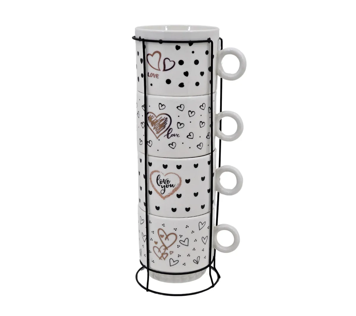 BAROK ŠOLJE NA STALKU 4/1 23D-1127 240cc